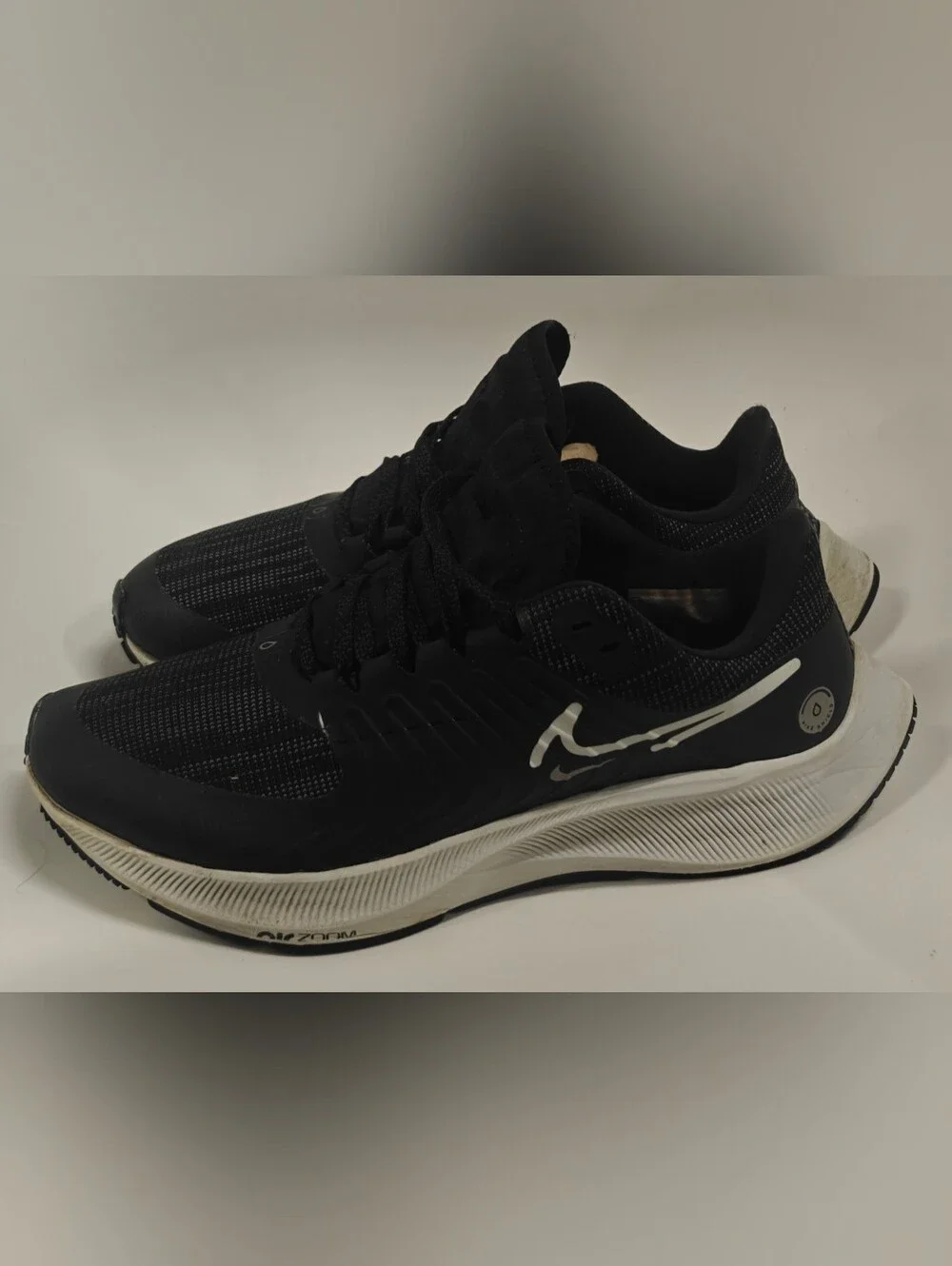 Size 9 - Nike Air Zoom Pegasus 38 Shield Black Platinum Tint W